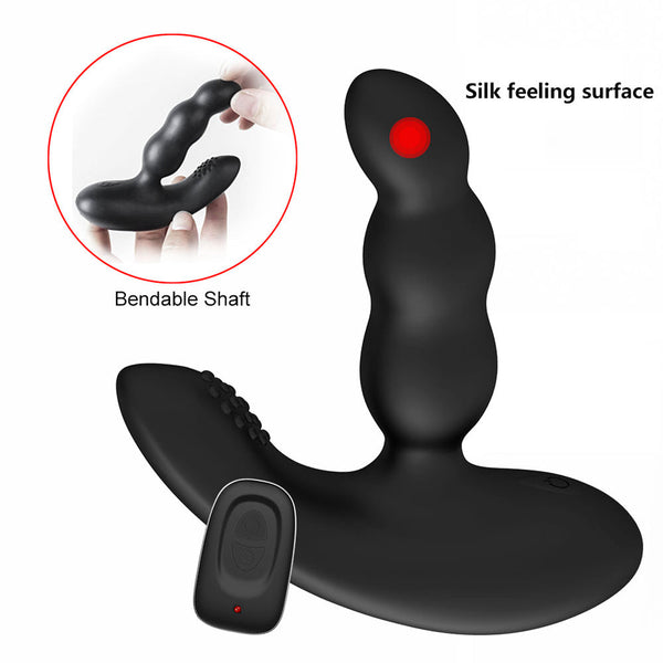 Prostate Massager Dual Motors Anal Perineum  Stimulation 11+11 Modes