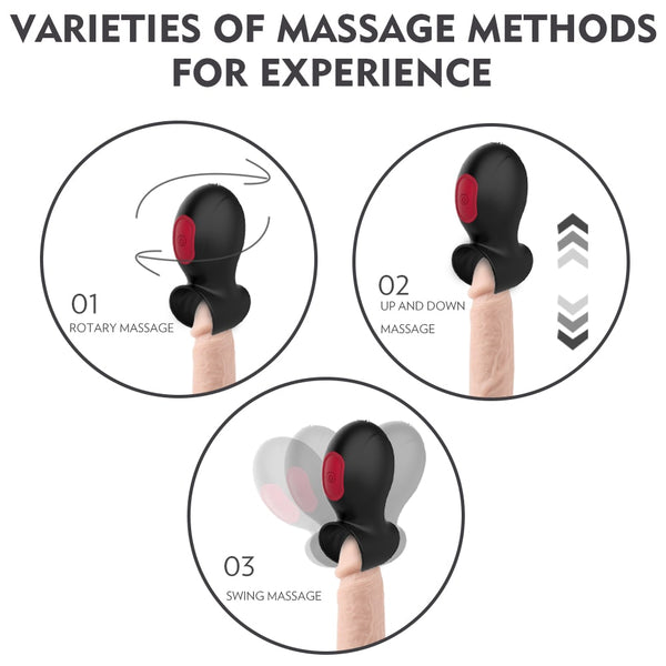 Powerful Vibrating Penis Stimulator Massager 9 Vibration Modes