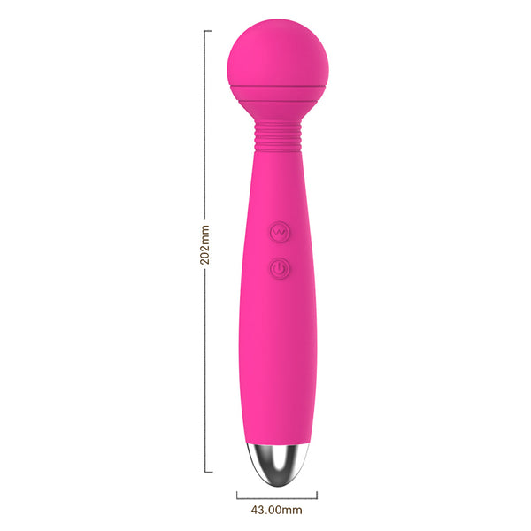 Soft Wand Vibrator Multi-Speed Vibrations for Teasing and Body Massager