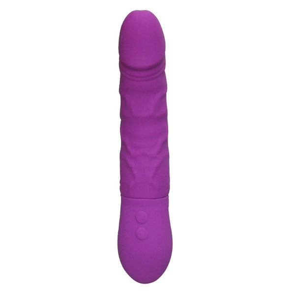 Squeezable Realistic Vibrating Dildo 9 Speeds G Spot Clitoris Vibrator